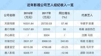 明星收入5000万,揭秘娱乐圈高收入背后的秘密